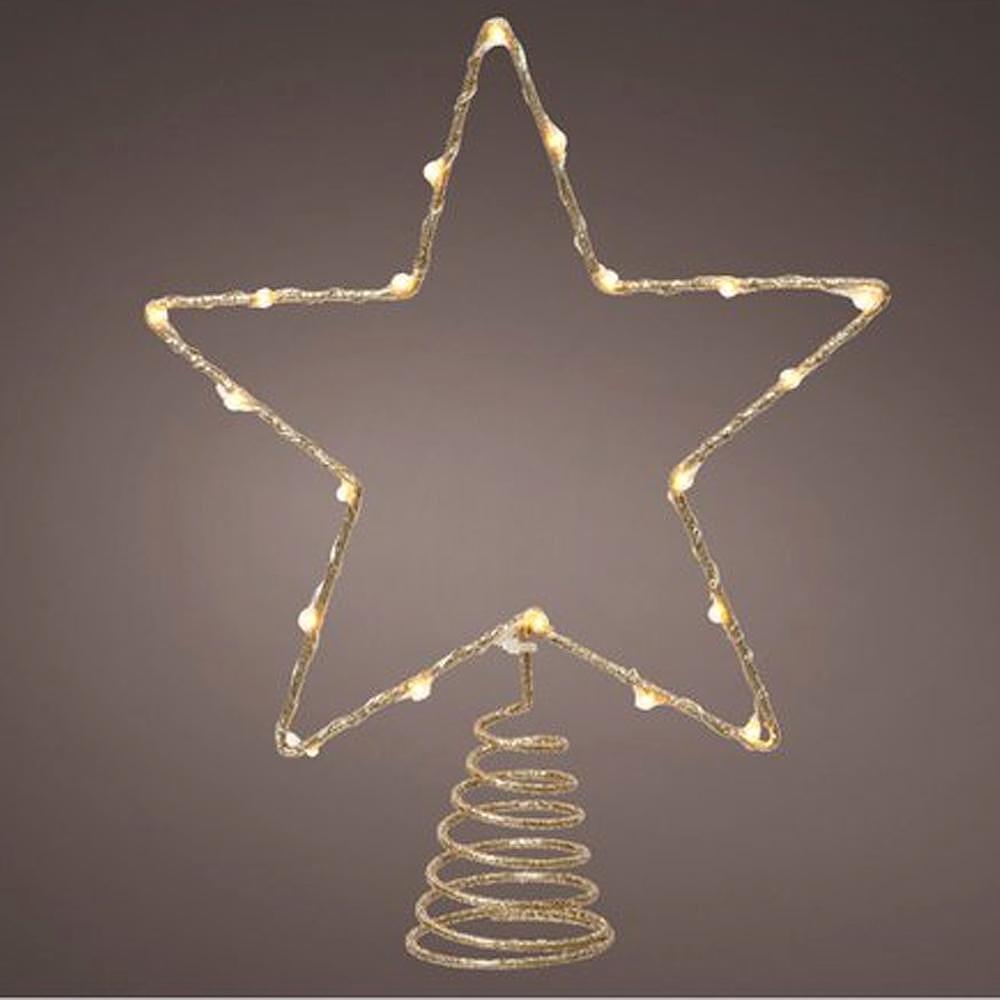 КОЛЕДНА LED СВЕТЕЩА ЗВЕЗДА STAR 27СМ