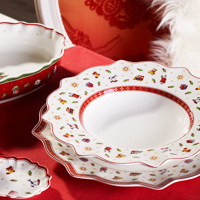 КОЛЕДНО ДЪЛБОКО ПЛАТО БЯЛО VILLEROY&BOCH TOY`S DELIGHT