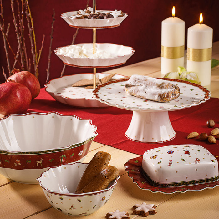 КОЛЕДНО МАЛКО ПЛАТО НА СТОЛЧЕ VILLEROY&BOCH TOY`S DELIGHT