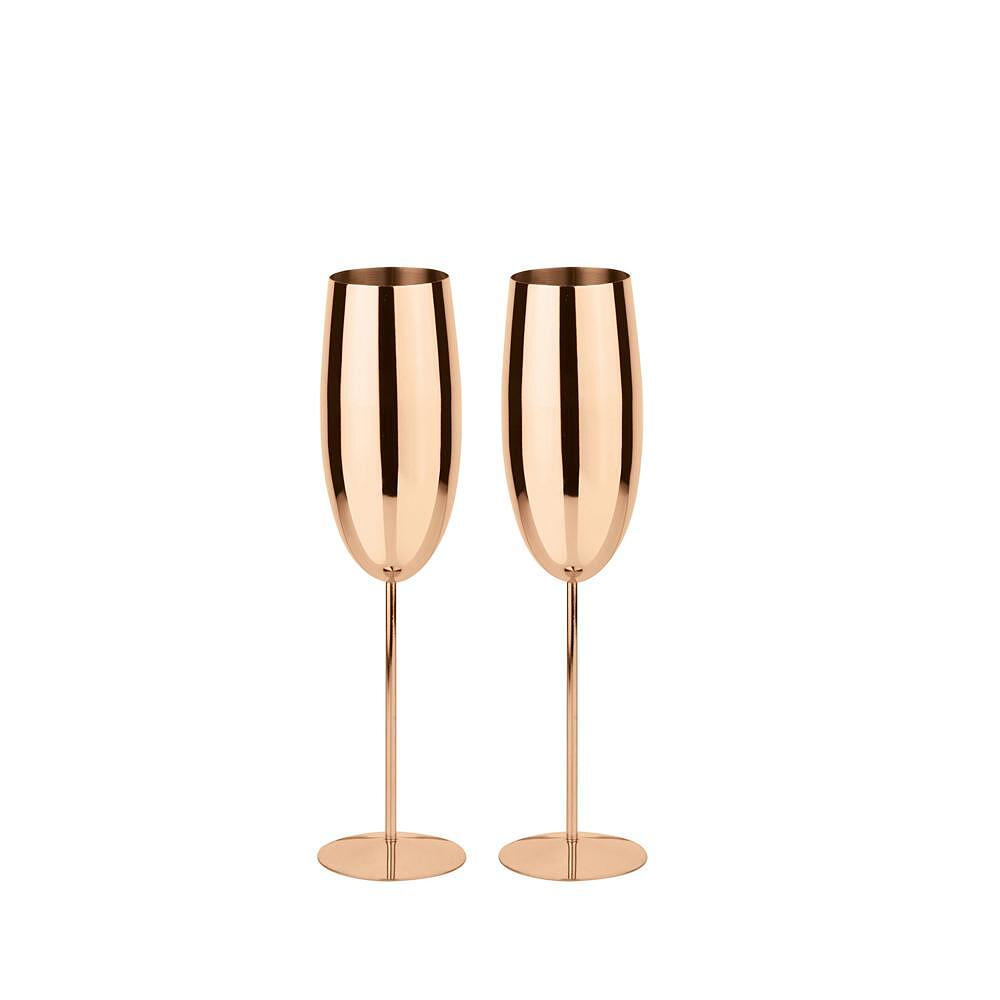 КОМПЛЕКТ ЧАШИ ЗА ШАМПАНСКО SAMBONET 270 МЛ S/STEEL COOPER