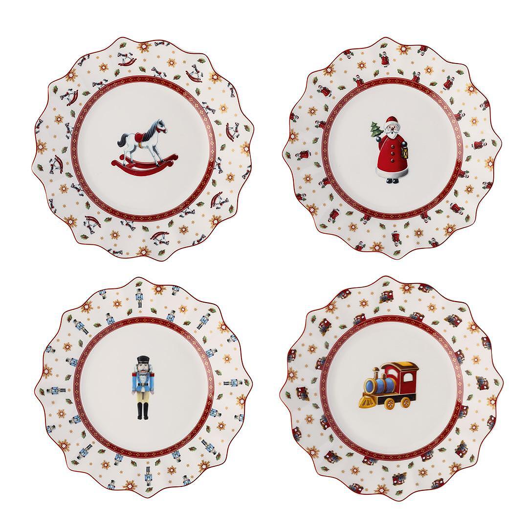 КОМПЛЕКТ ЧИНИИ 4БР 24СМ VILLEROY&BOCH ANNIVERSARY TOY`S DELIGHT