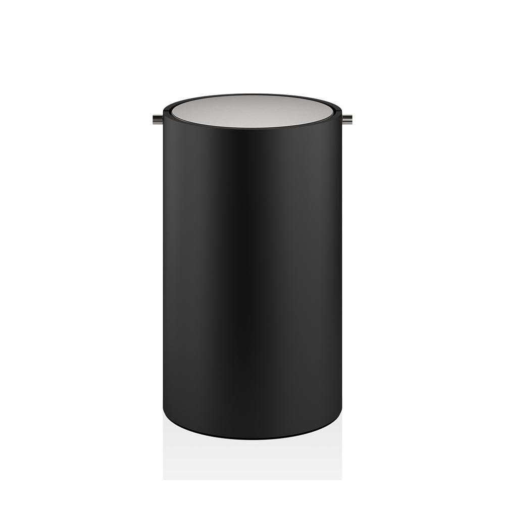 КОШ С ВЪРTЯЩ КАПАК DECOR WALTHER STONE BEMD PAPER BIN BLACK MAТТ
