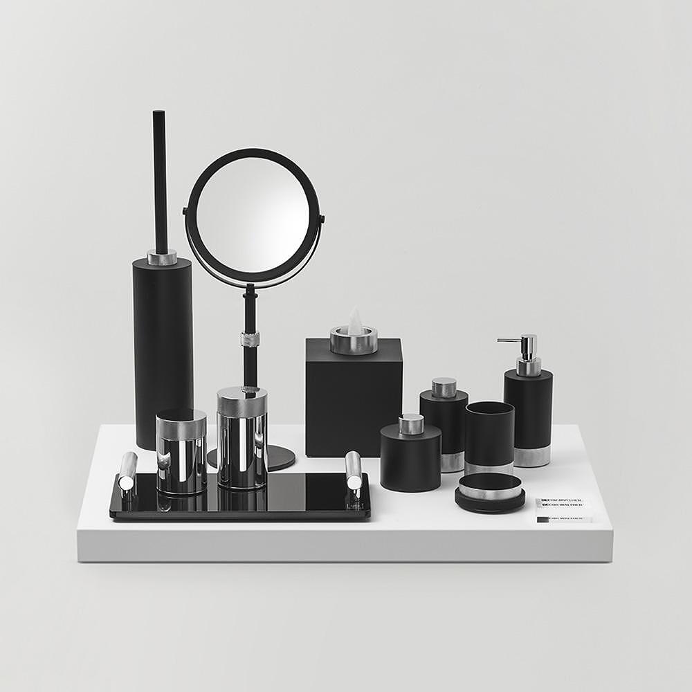 КОЗМЕТИЧНО ОГЛЕДАЛО DECOR WALTER COSMET MIRROR SP13 BLACK/CHROME