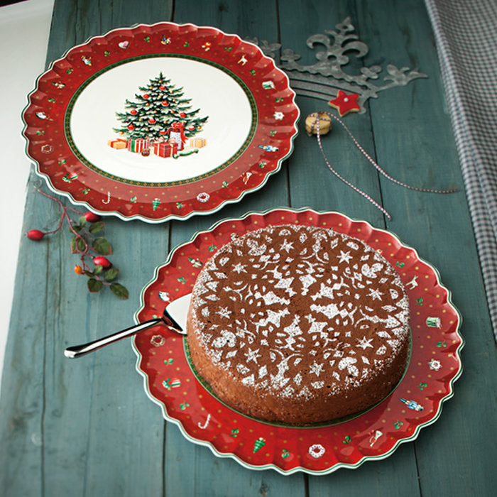 КРЪГЛО ПЛАТО ЗА ТОРТА VILLEROY&BOCH TOY`S DELIGHT
