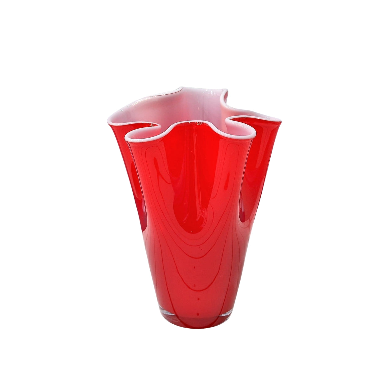 ВАЗА ONLY LUX WAVE OPALE ROSSO H30 СМ