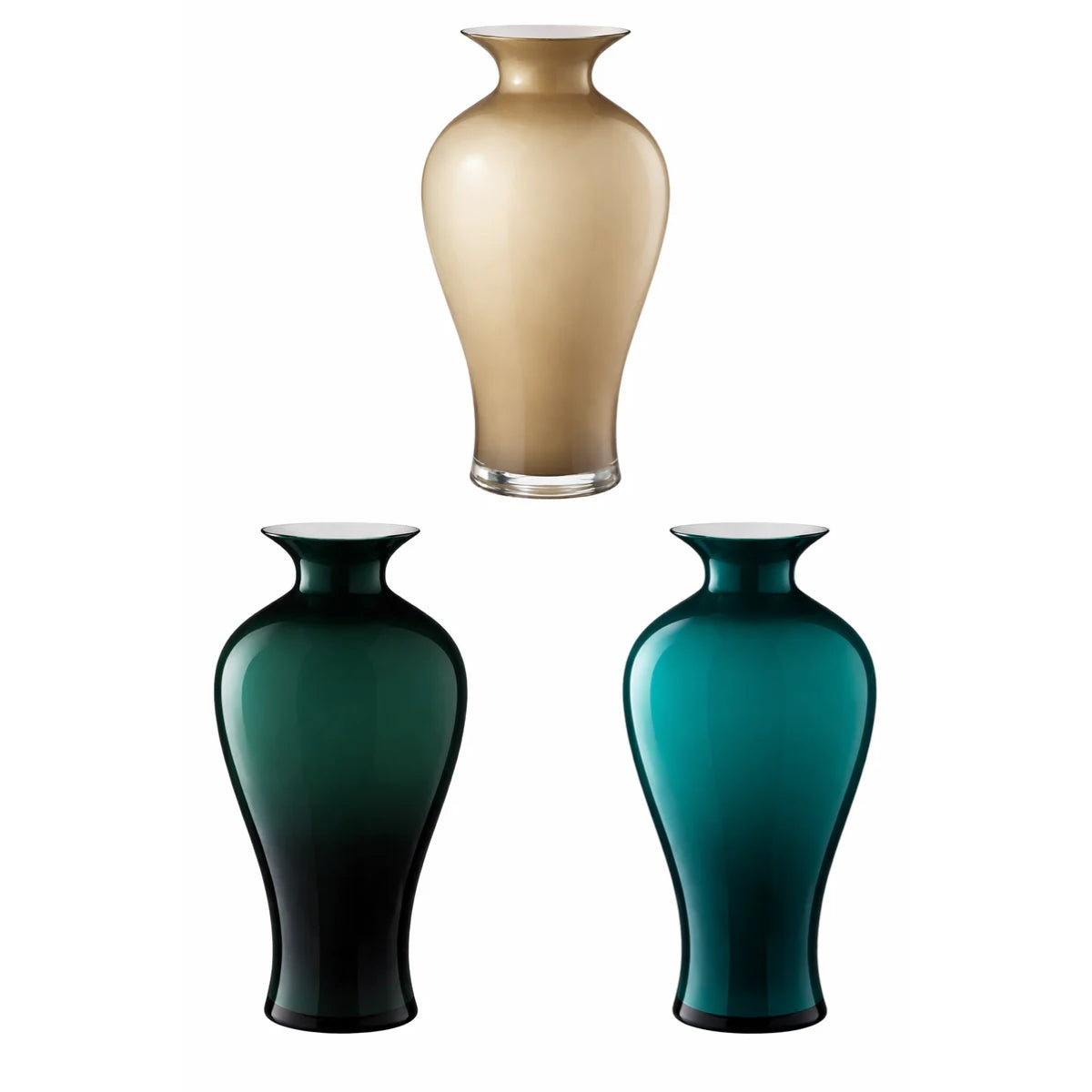 ВАЗА ONLY LUX AURORA OPALE BALTIC GREEN H42 СМ