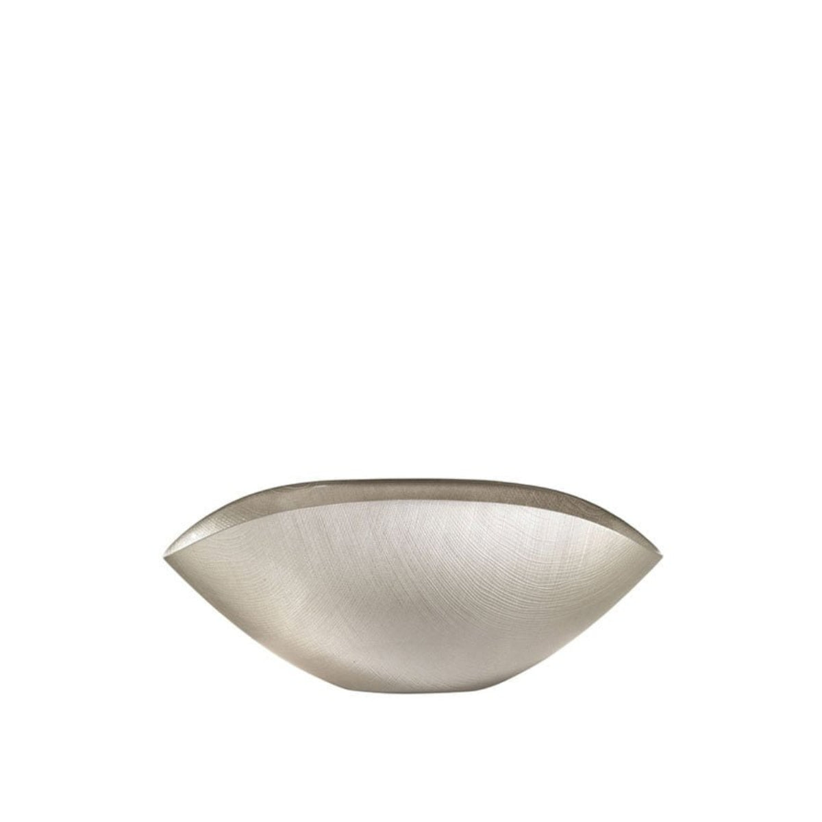 ДЕКОРАТИВНА КУПА ONLY LUX BURANO BIANCO PERLA PLATINUM 20X12 СМ
