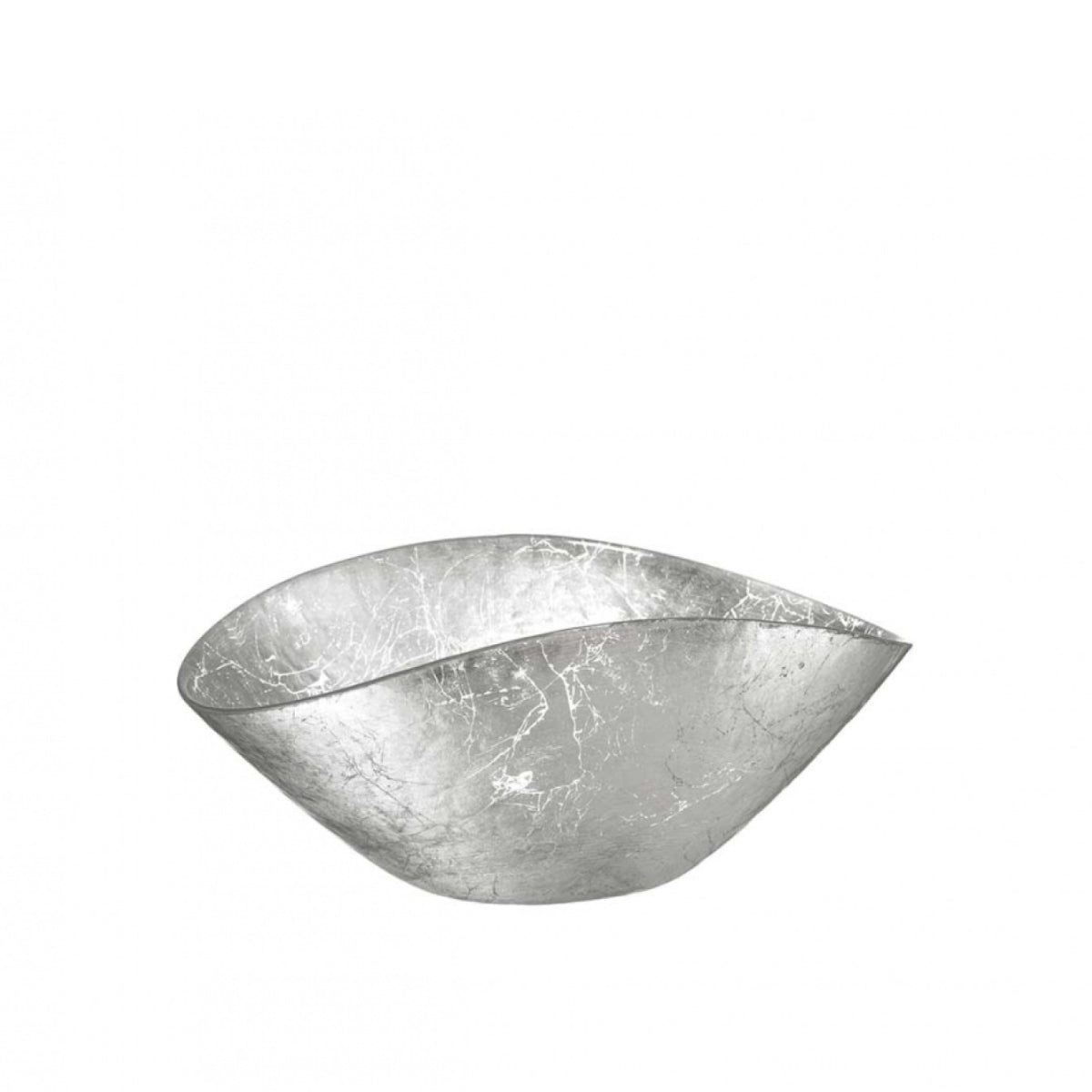 ДЕКОРАТИВНА КУПА ONLY LUX BURANO SILVER LEAF 25 СМ