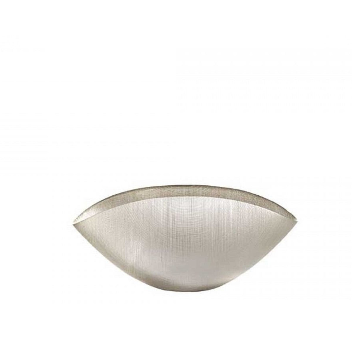 ДЕКОРАТИВНА КУПА ONLY LUX BURANO BIANCO PERLA PLATINUM 28X14 СМ