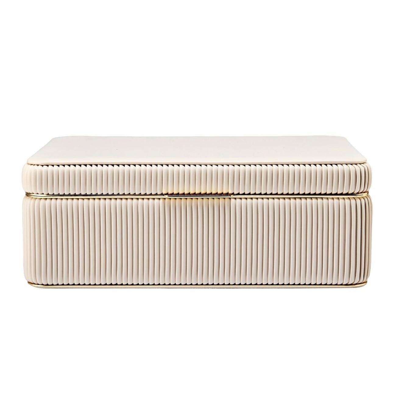 ЛУКСОЗНА КУТИЯ ЗА БИЖУТА ГОЛЯМА WOLF JEWELLLERY BOX BELLA BONE