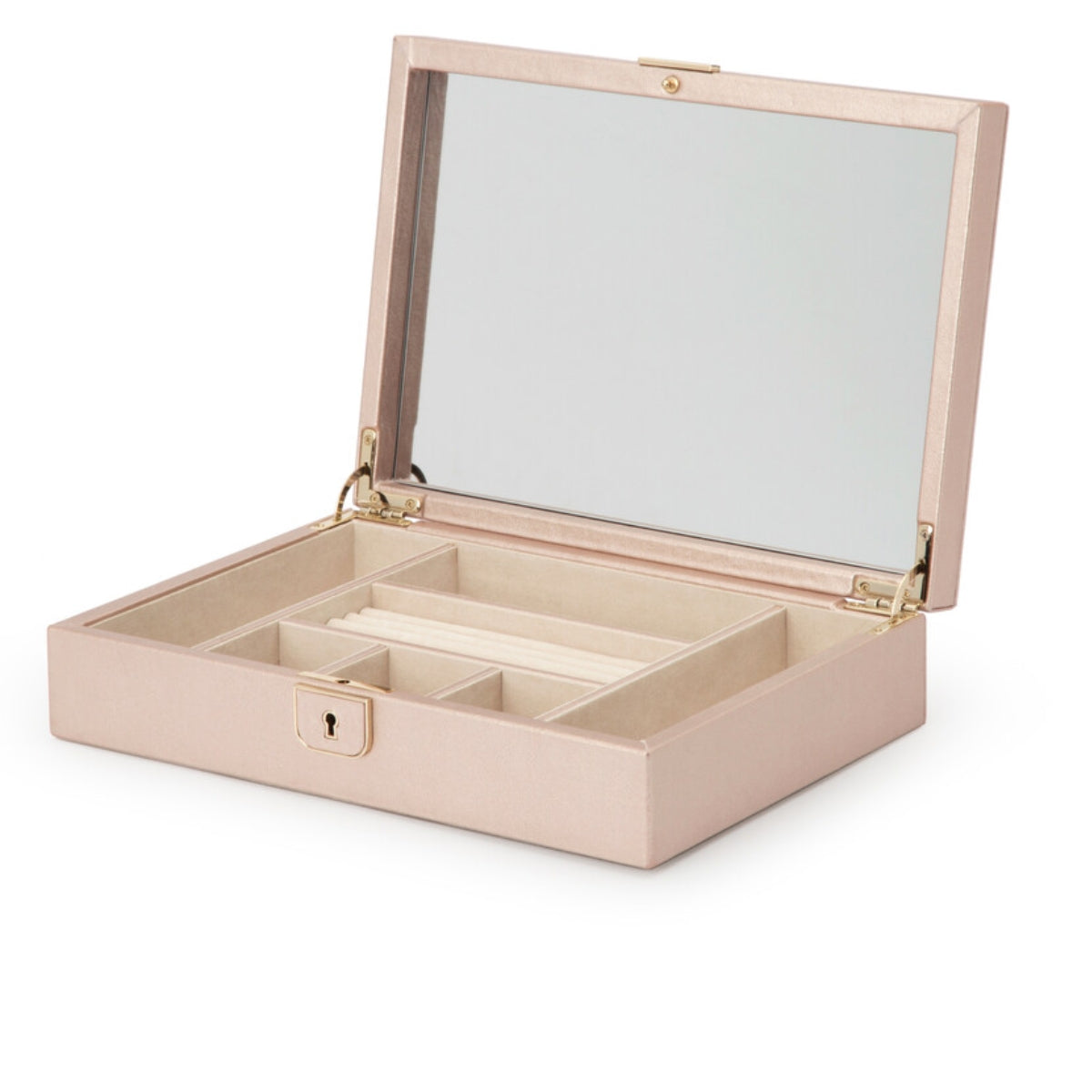 ЛУКСОЗНА КУТИЯ ЗА БИЖУТА M WOLF JEWELLE BOX PALERMO ROSE/GOLD