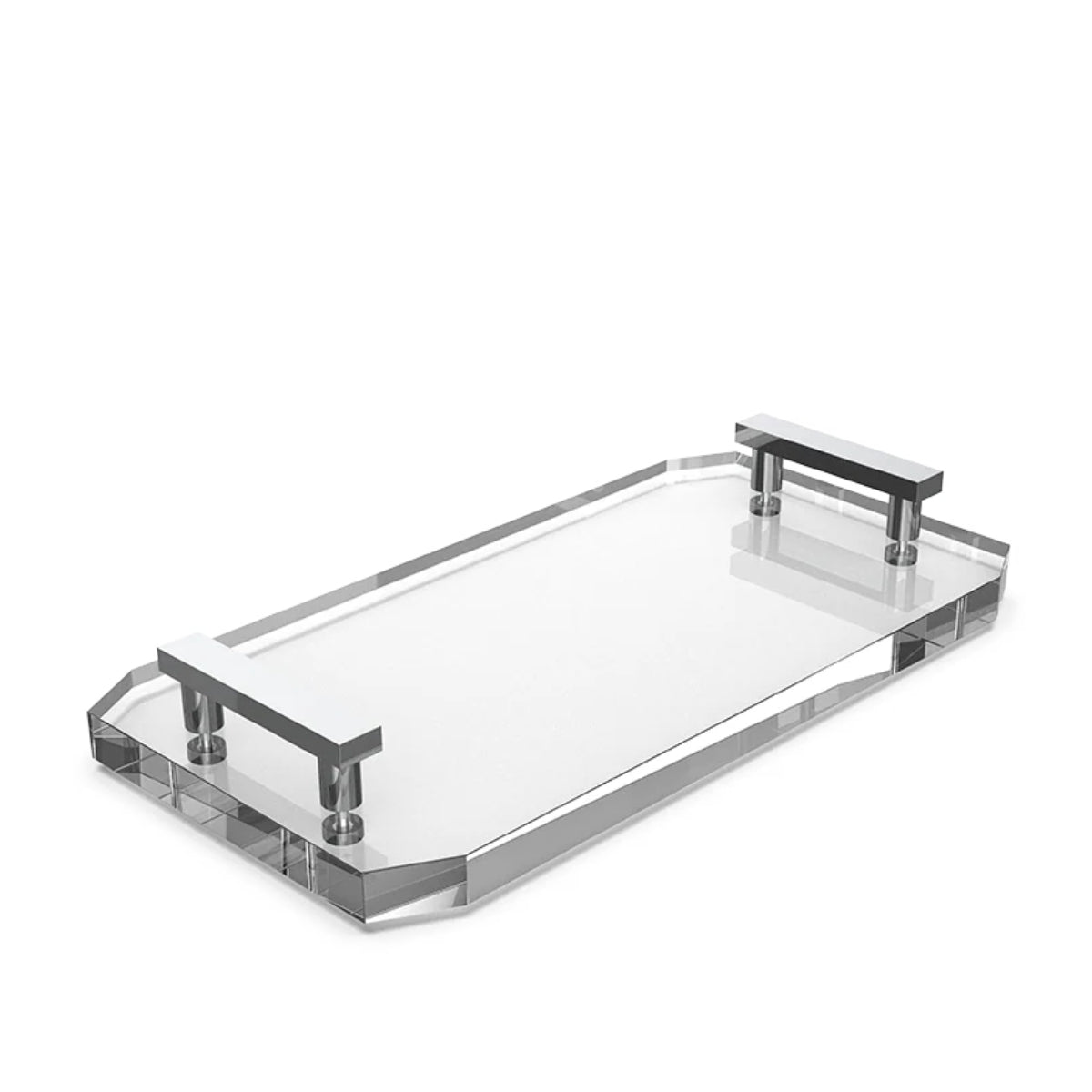 ПОСТАВКА ЗА АКСЕСОАРИ DECOR WALTHER KRISTALL TABL CLEAR/CHROM