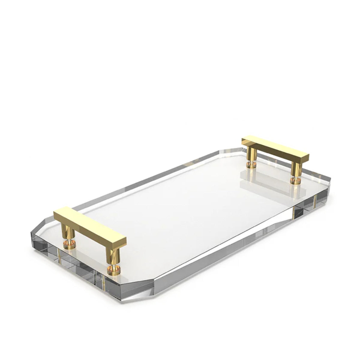 ПОСТАВКА ЗА АКСЕСОАРИ DECOR WALTHER KRISTALL TABL CLEAR/GOLD 24K