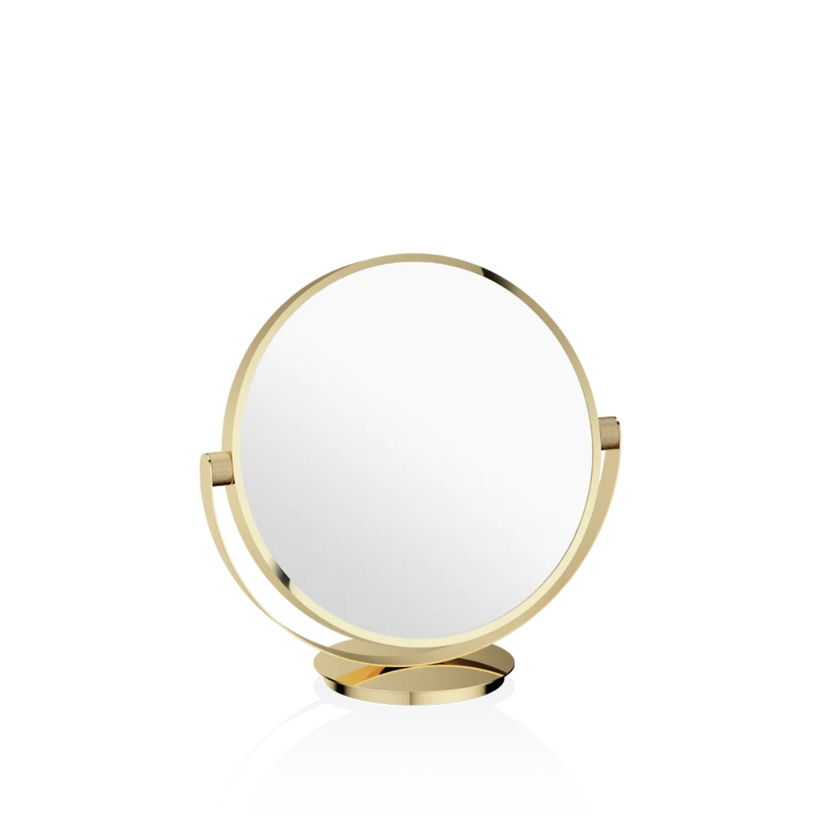 КОЗМЕТИЧНО ОГЛЕДАЛО С УВЕЛИЧИТЕЛНО МАЛКО ОГЛЕДАЛО С МАГНИТ DECOR WALTHER VANITY GOLD 24K