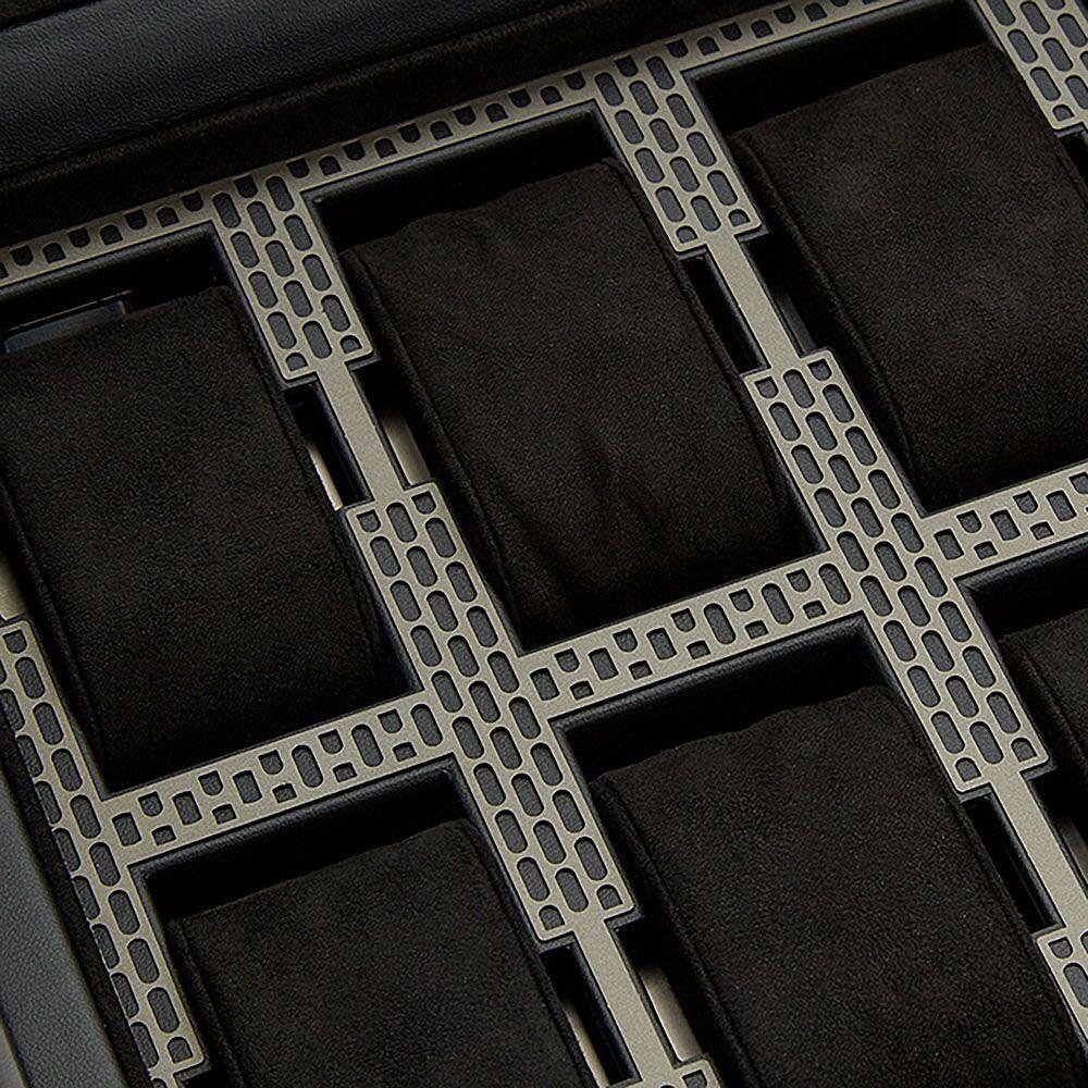 ЛУКСОЗНА КУТИЯ ЗА ЧАСОВНИЦИ 8БР WOLF WATCH BOX AXIS POWDERCOATED