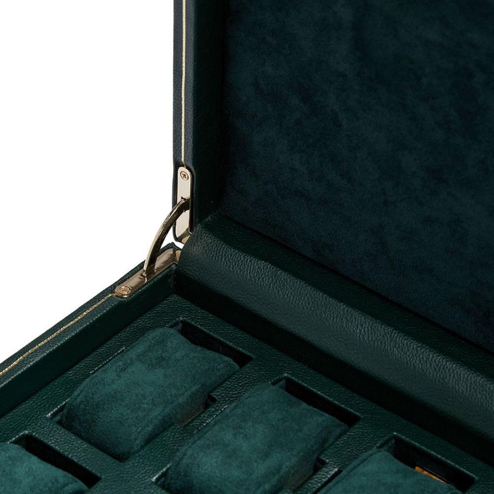 ЛУКСОЗНА КУТИЯ ЗА ЧАСОВНИЦИ 8БР WOLF WATCH BOX BRITISH RACING GREEN