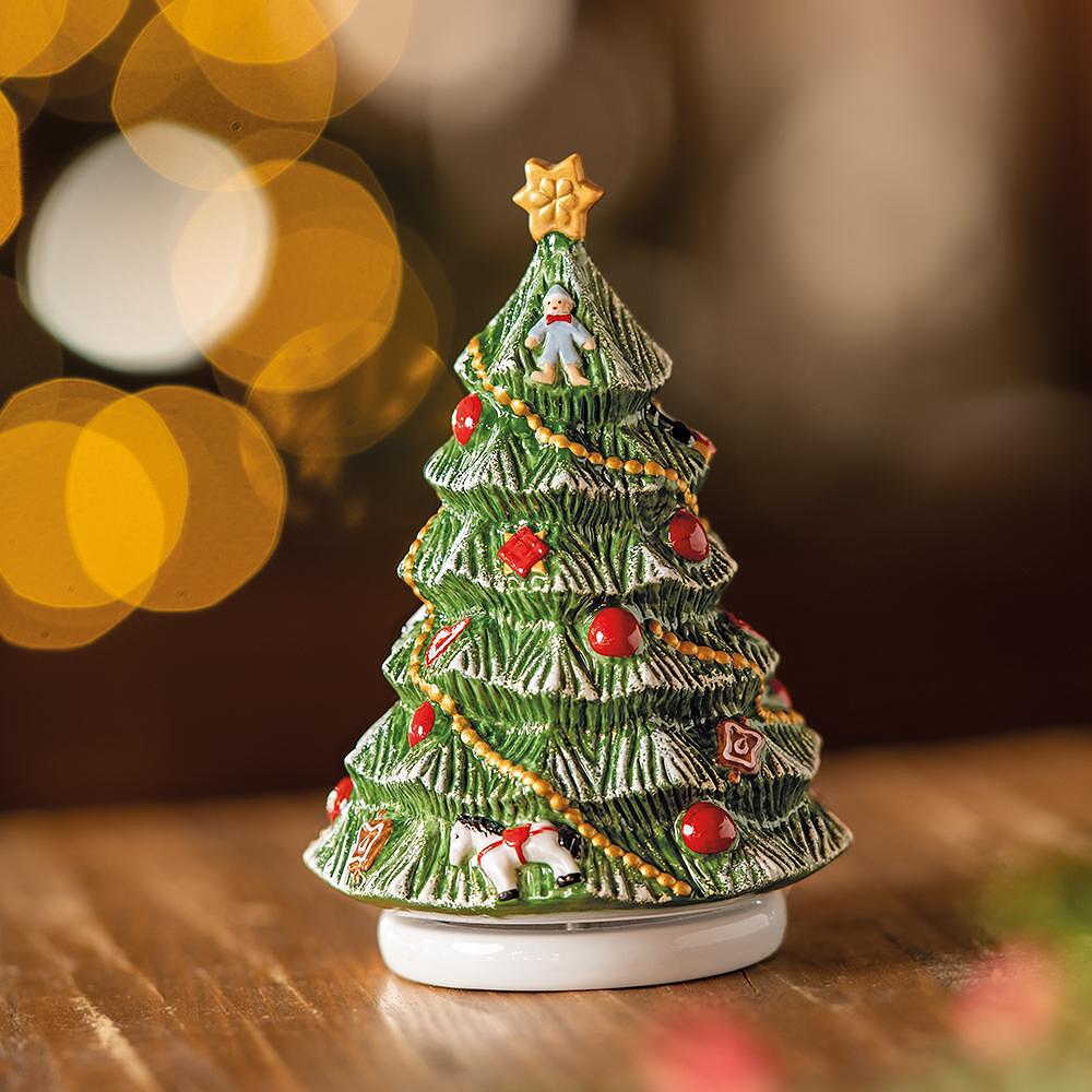 МУЗИКАЛНА ВЪРТЯЩ СЕ ЕЛХА VILLEROY&BOCH CHRISTMAS TREE 11/16 CM