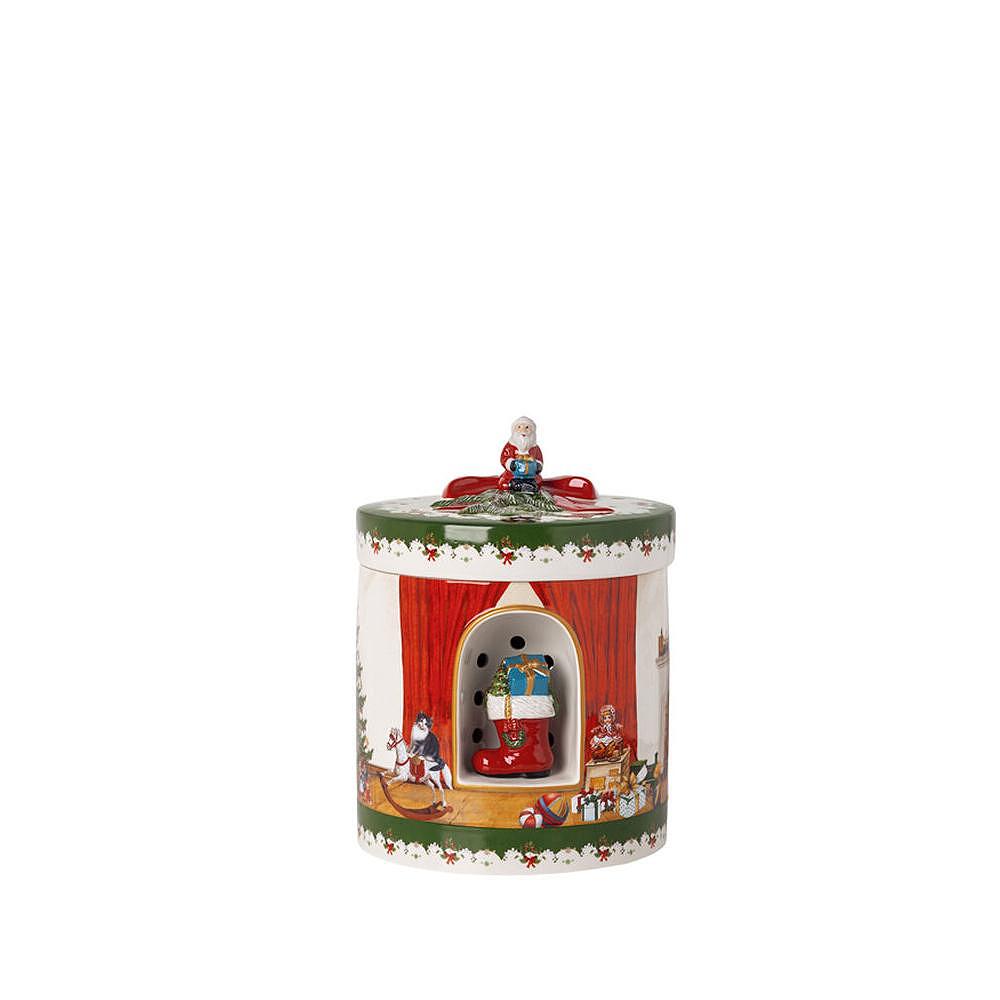 МУЗИКАЛНА КРЪГЛА КУТИЯ VILLEROY&BOCH SANTA BRINGS GIFTS