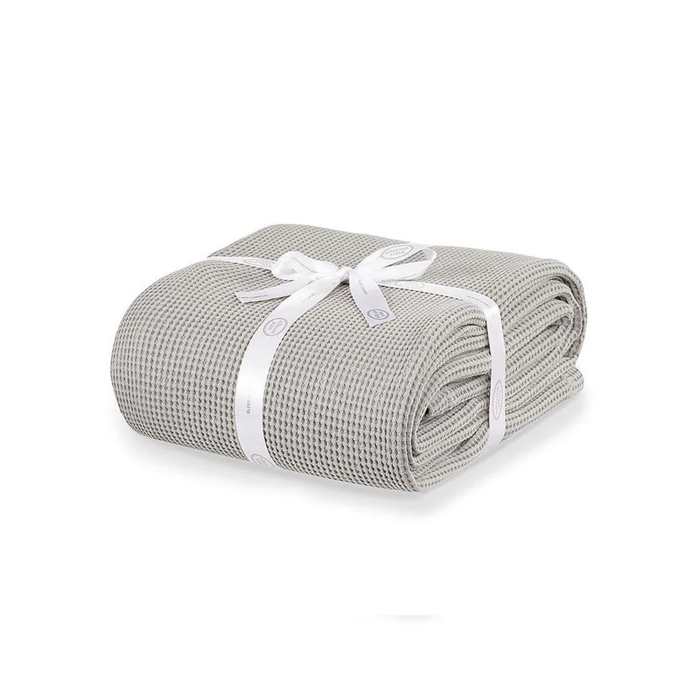 ОДЕЯЛО WHITE BOUTIQUE MARBELLA COTTON C 81 СИВО