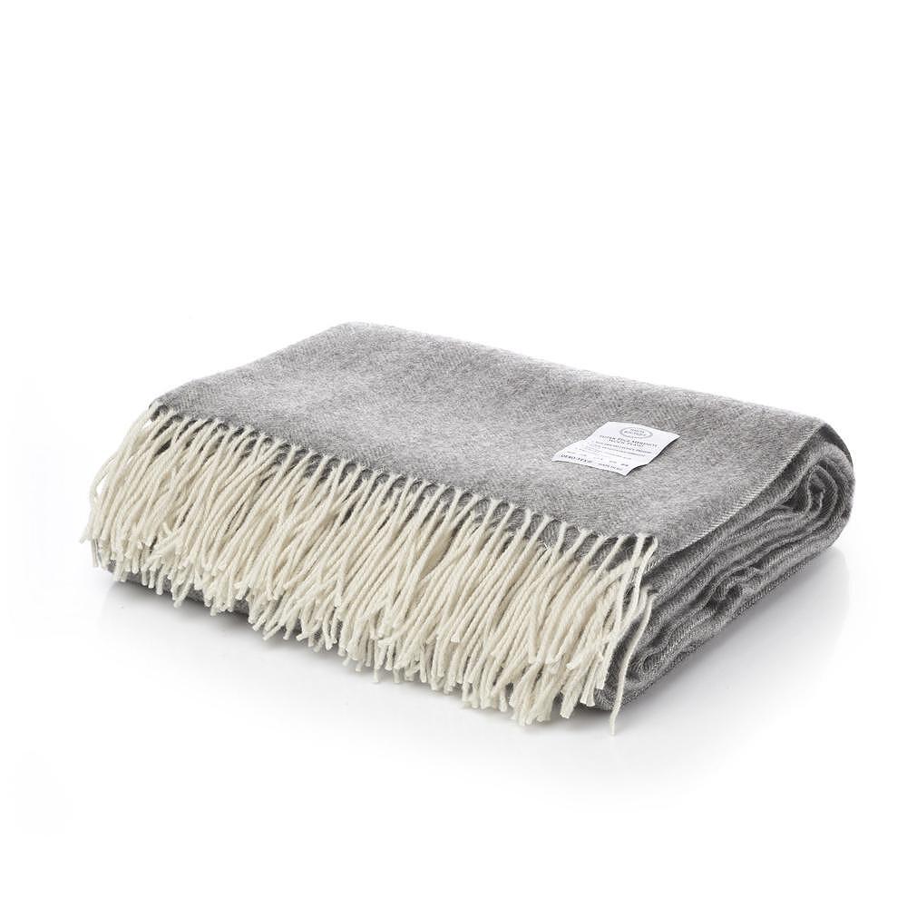 ОДЕЯЛО WHITE BOUTIQUE WINTERBERRY 140/200 - ТЪМНО СИВО 7-11