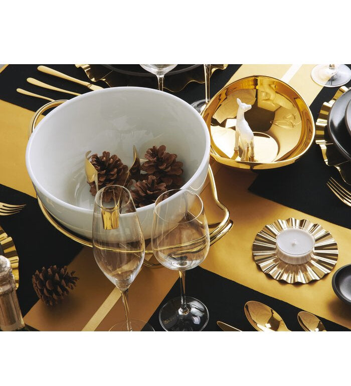 ОВАЛНА КУПИЧКА 14/12 СМ SAMBONET TWIST PVD GOLD
