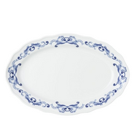 ОВАЛНО ПЛАТО 35 СМ ROSENTHAL TRUE BLUE