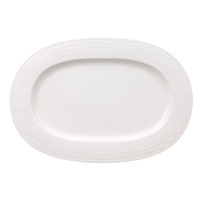 ОВАЛНО ПЛАТО 41 СМ VILLEROY & BOCH, WHITE PEARL OVAL