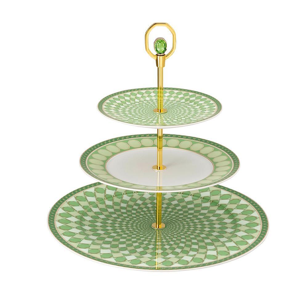 ПЛАТО 3 НИВА ROSENTHAL SWAROVSKI SIGNUM FERN ЗЕЛЕН
