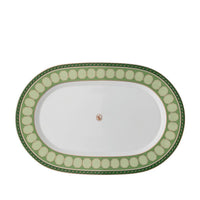 ПЛАТО 40СМ SIGNUM ROSENTHAL SWAROVSKI ЗЕЛЕН