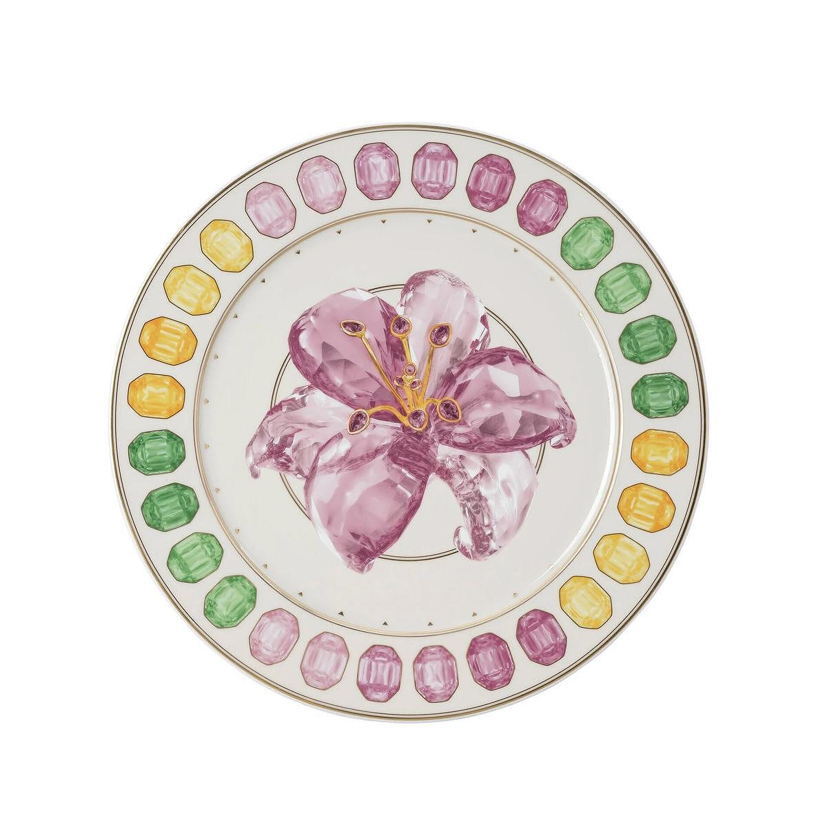 ПОДЛОЖНА ЧИНИЯ 33СМ ROSENTHAL SWAROVSKI IDYLLIA LILY