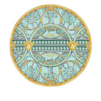 ПОДЛОЖНА ЧИНИЯ VERSACE SCALA PALAZZO VERDE SERVICE PLATE 33 CM