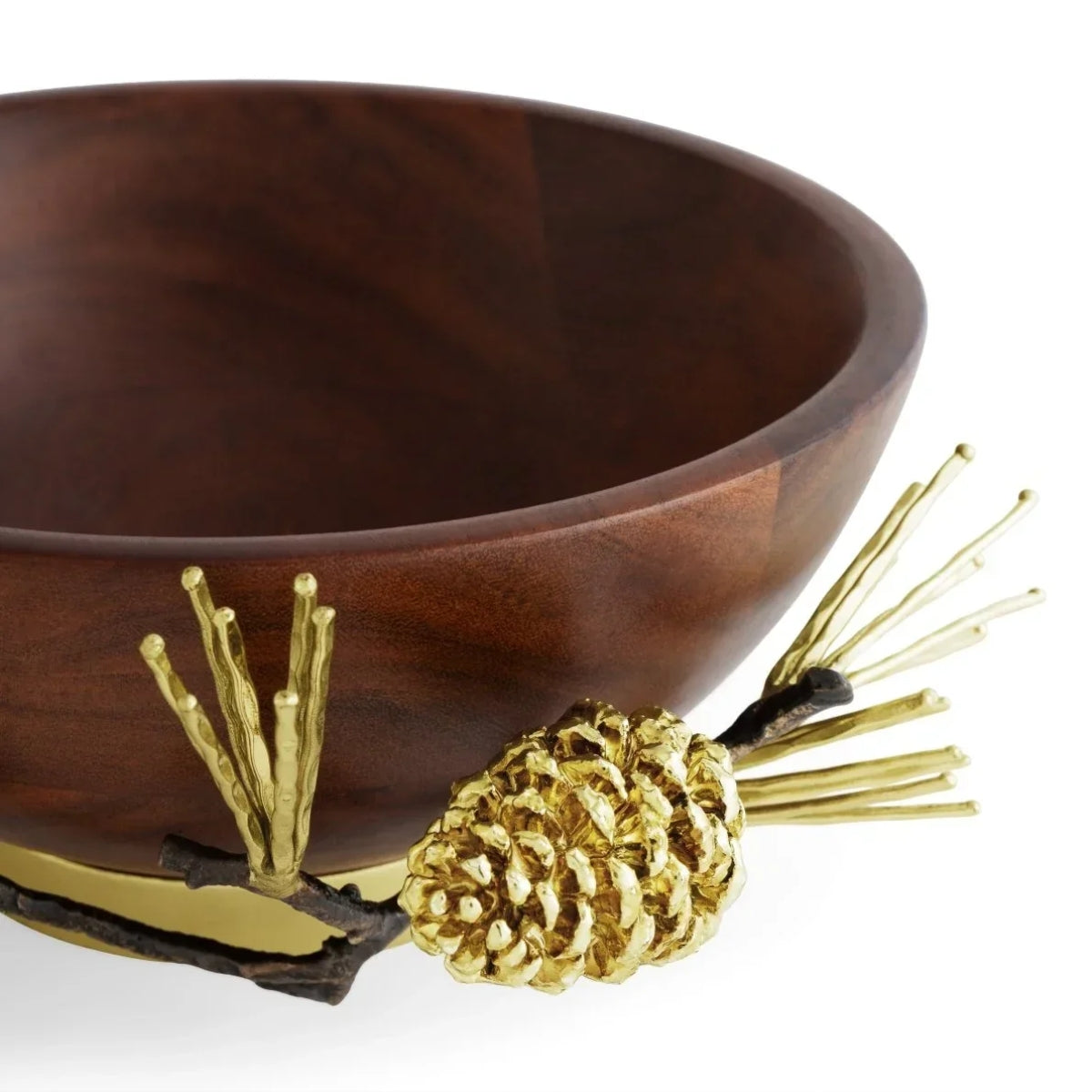 МАЛКА ДЪРВЕНА КУПА MICH ARAM PINE CONE WOOD 19 СМ