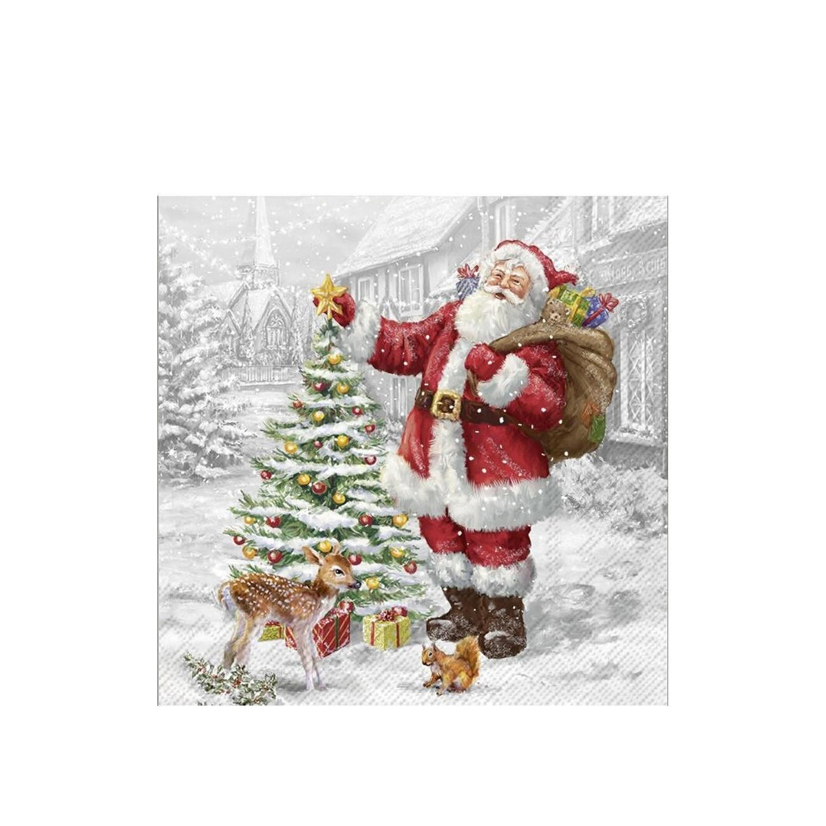 САЛФЕТКИ IHR SANTAS XMAS TREE
