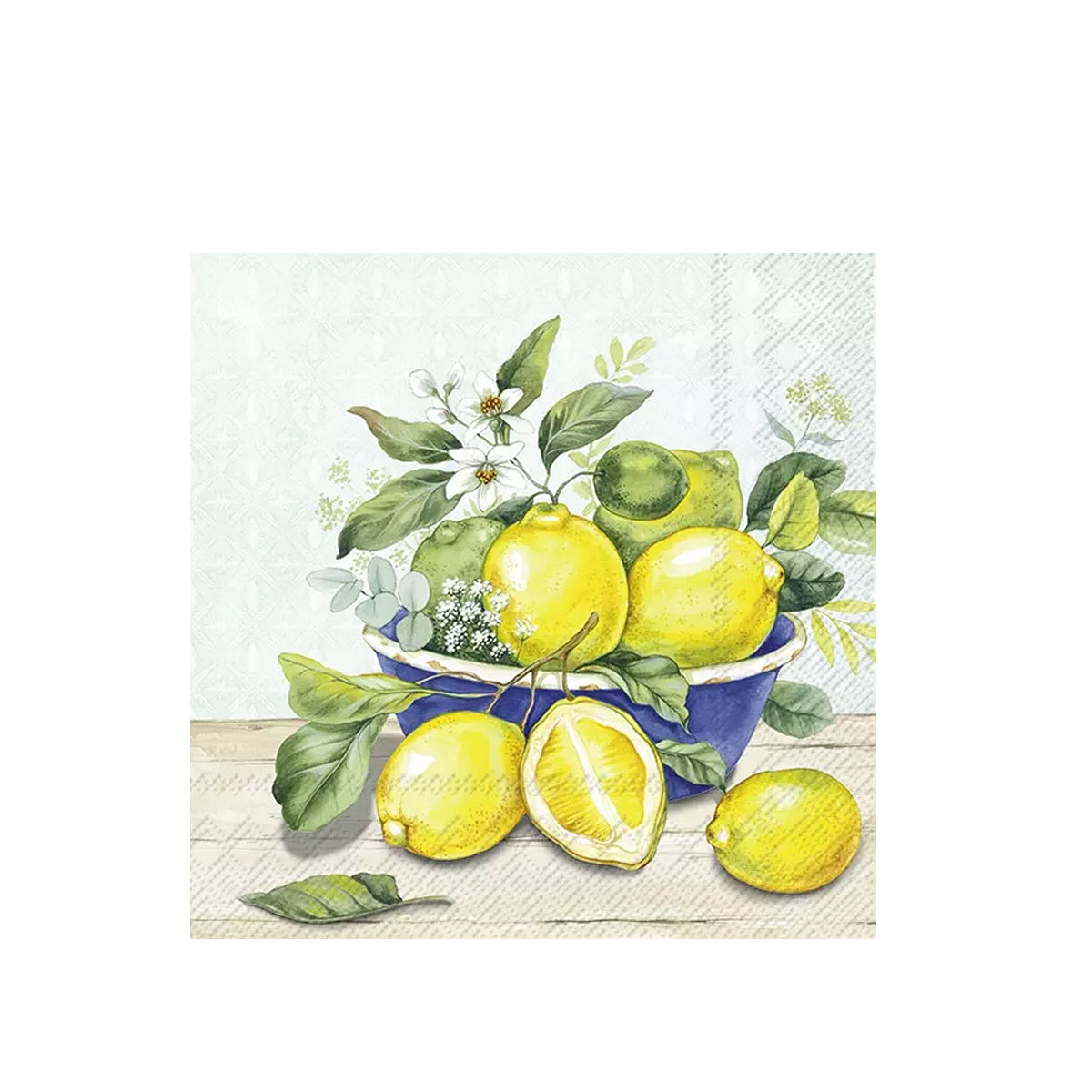 САЛФЕТКИ LEMON IN BOWL MINT