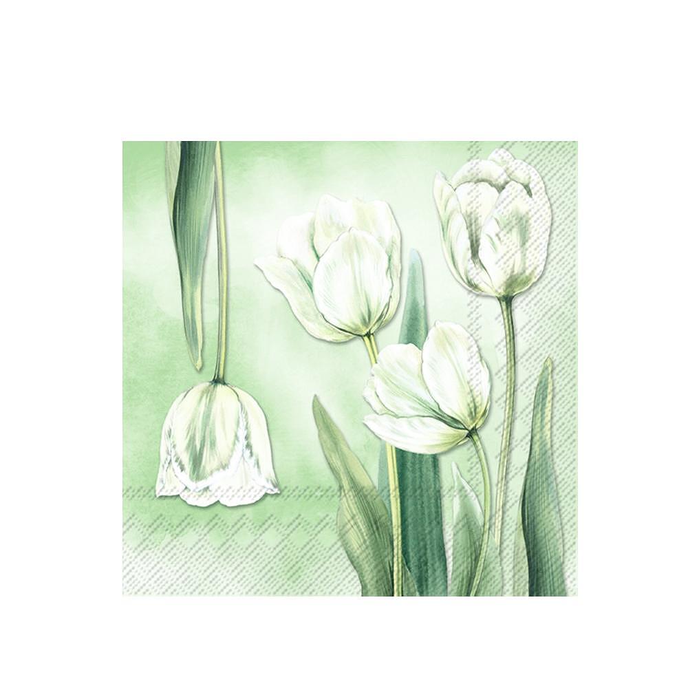 САЛФЕТКИ TULIPANA GREEN