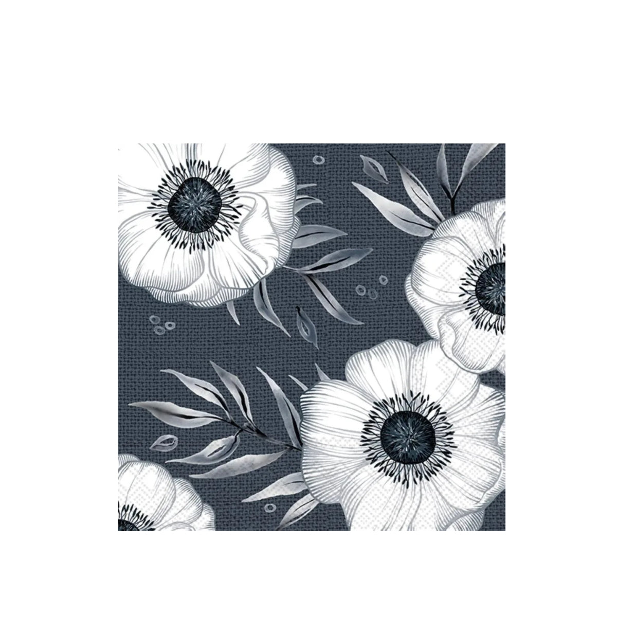 САЛФЕТКИ HOLLY FLOWER BLUE