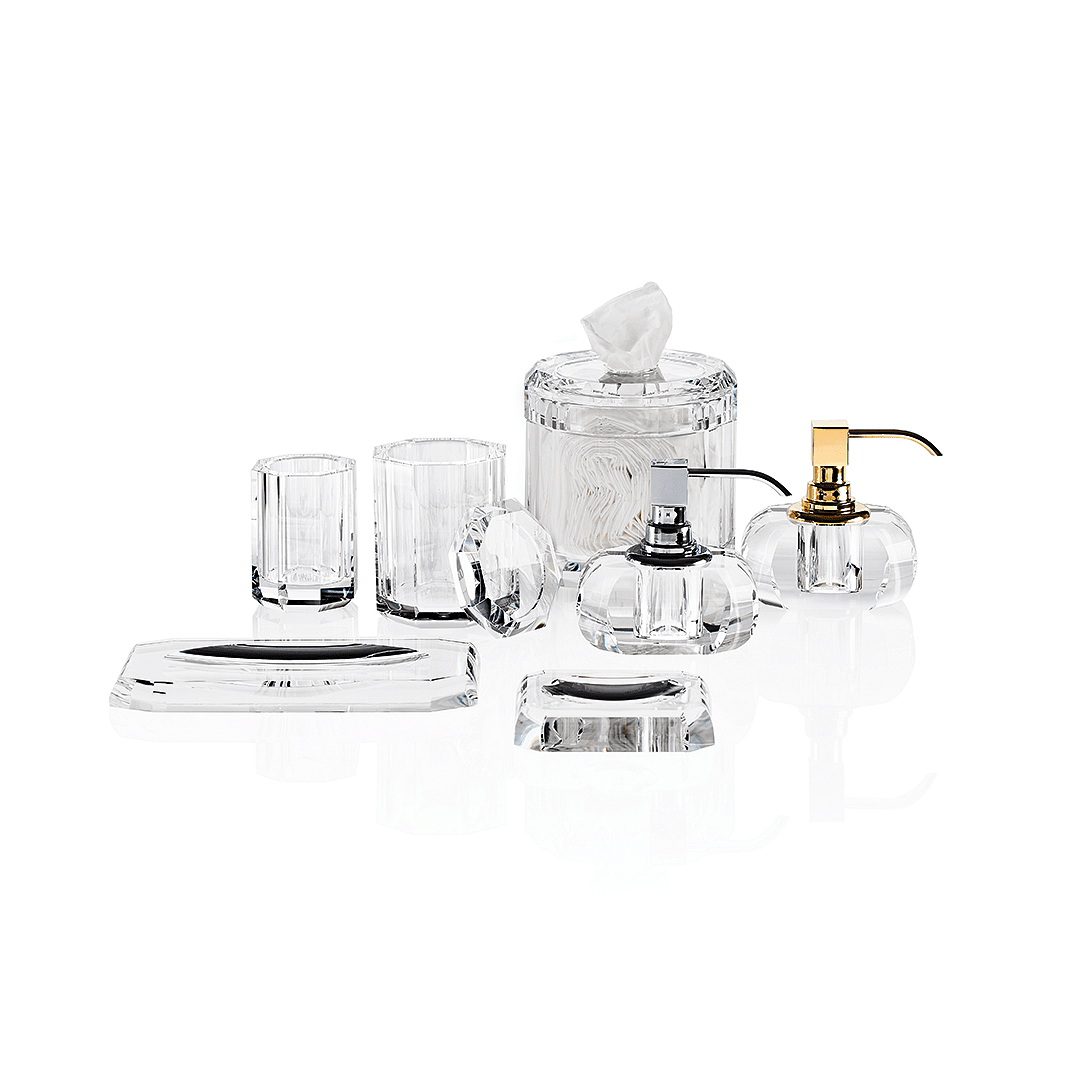 САПУНЕРКА DECOR WALTHER KRISTALL SOAP DISH CRYSTAL CLEAR