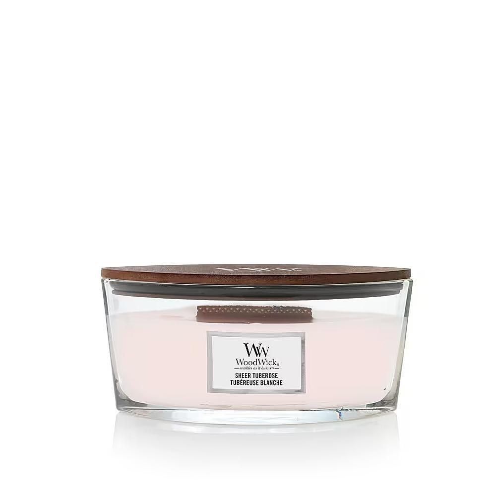 СВЕЩ WOOD WICK ELLIPSE SHEER TUBEROSE