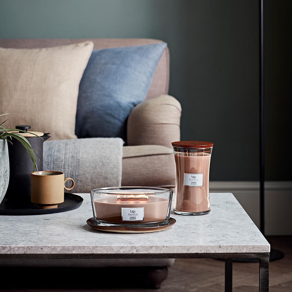 СВЕЩ WOOD WICK CASHMERE