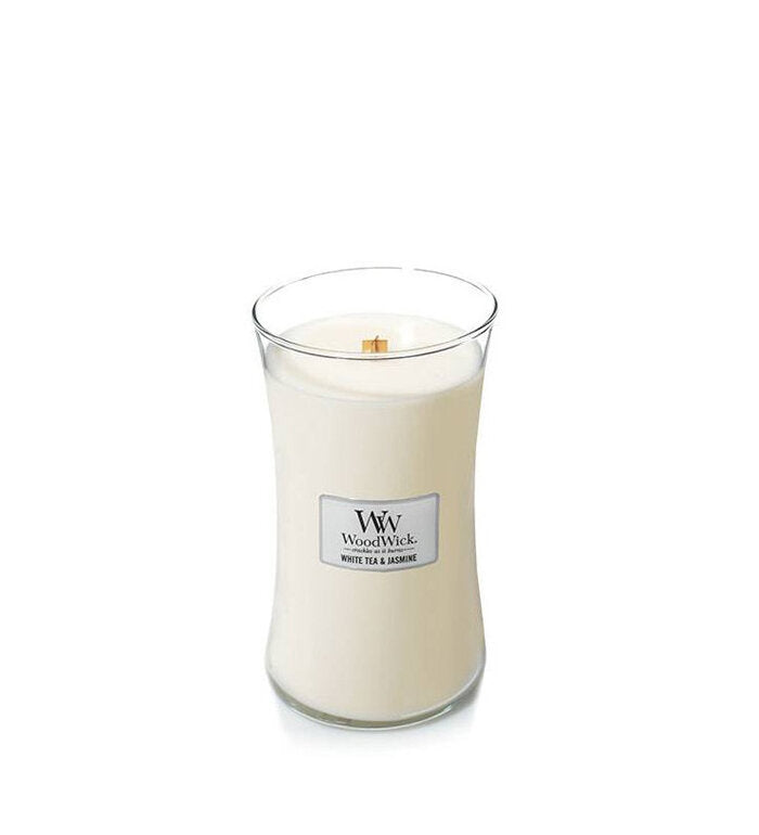 СВЕЩ WOOD WICK WHITE TEA & JASMINE