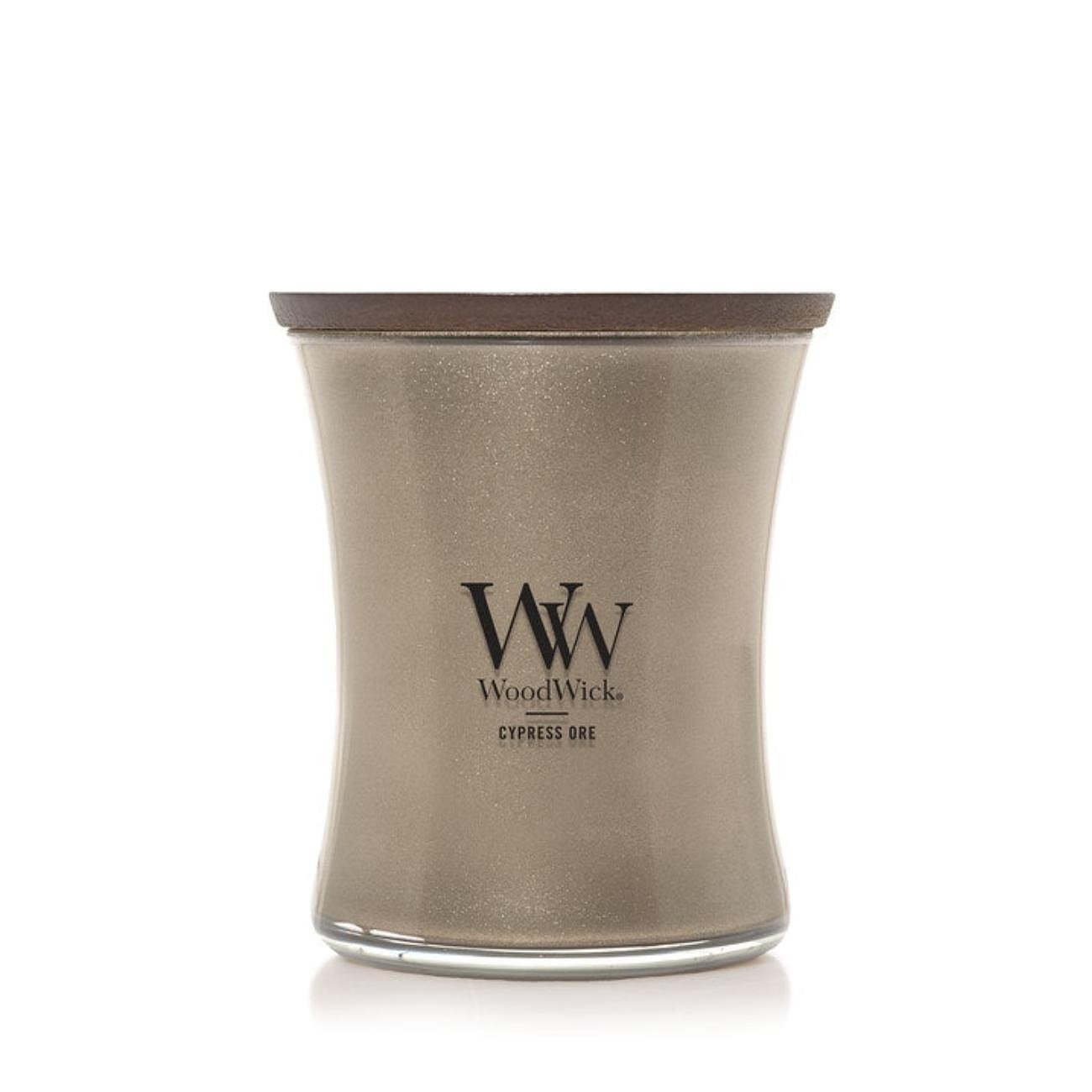 СВЕЩ WOOD WICK MEDIUM JAR SPC CYPRESS ORE