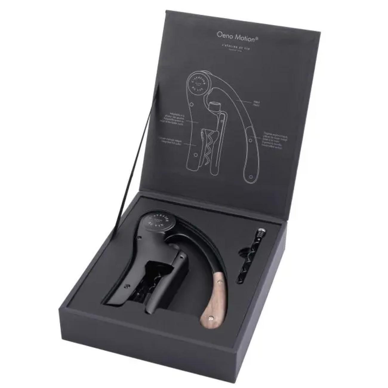 ТИРБУШОН L`ATELIER DU VIN  OENO MOTION WOOD&BLACK