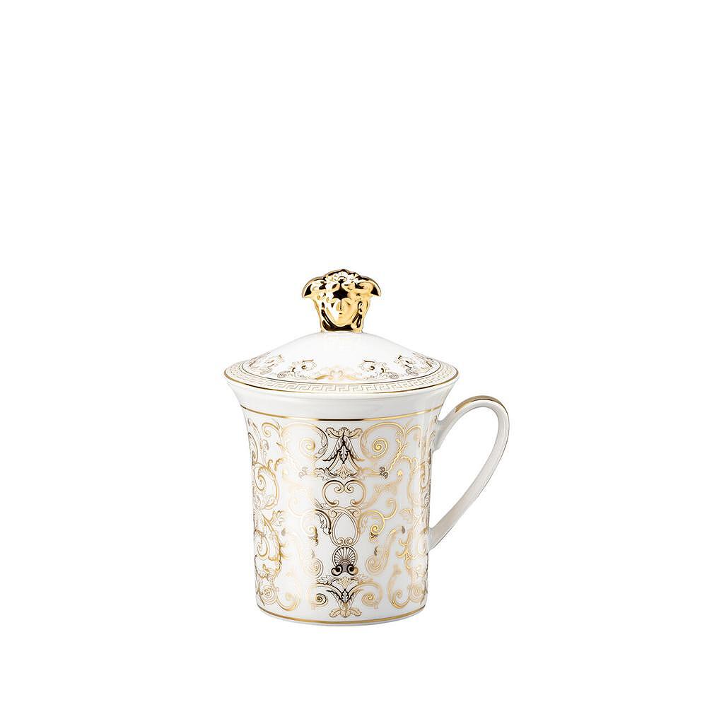 ЮБИЛЕЙНА ЧАША VERSACE MUG WITH LID 30 YEARS MEDUSA GALA