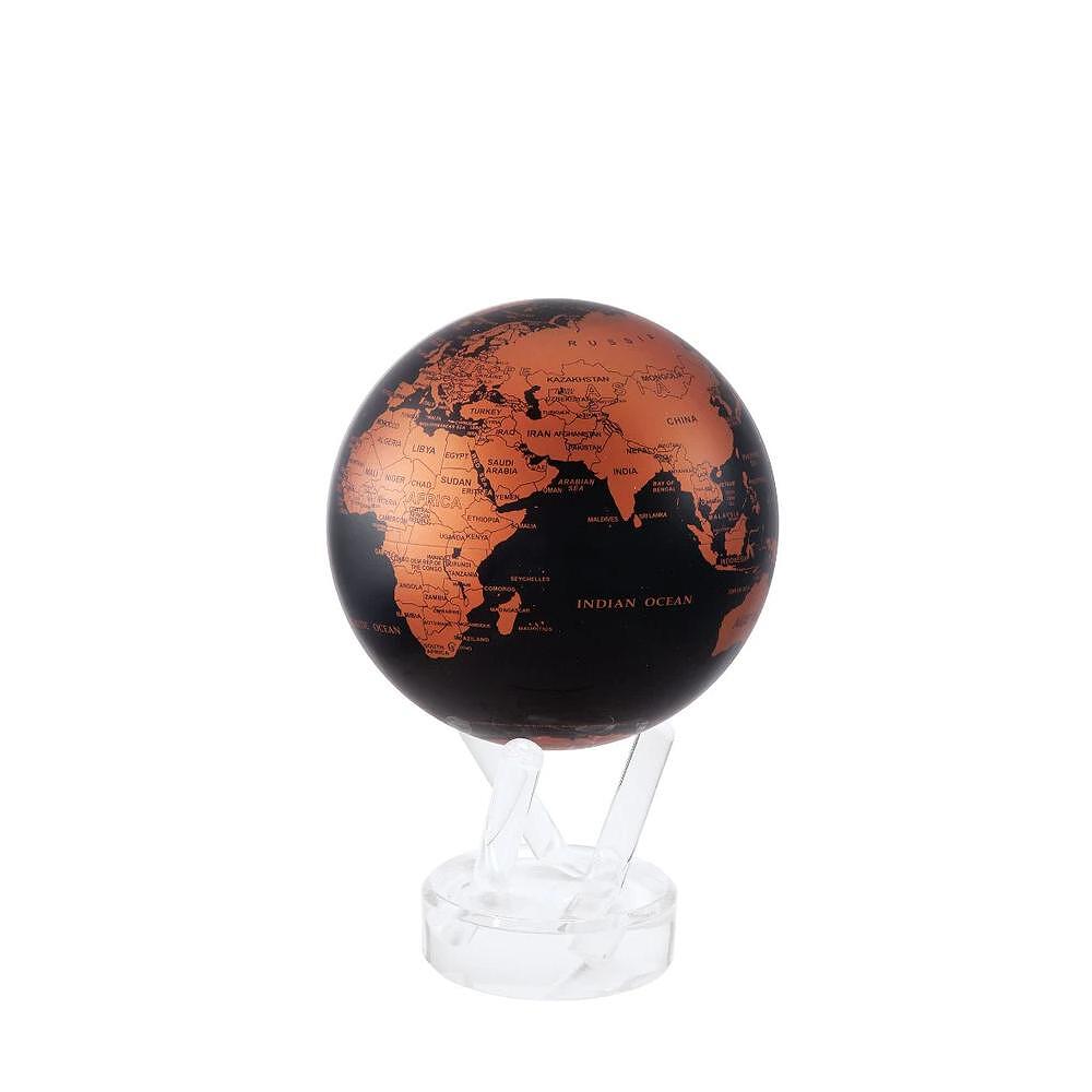 ВЪРТЯЩ СЕ ГЛОБУС MOVA  BLACK AND COPPER GLOBE 11.5 СМ