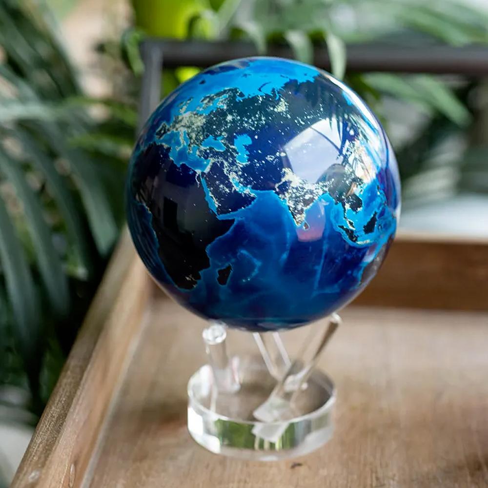ВЪРТЯЩ СЕ ГЛОБУС MOVA  EARTH AT NIGHT GLOBE 11.5 СМ