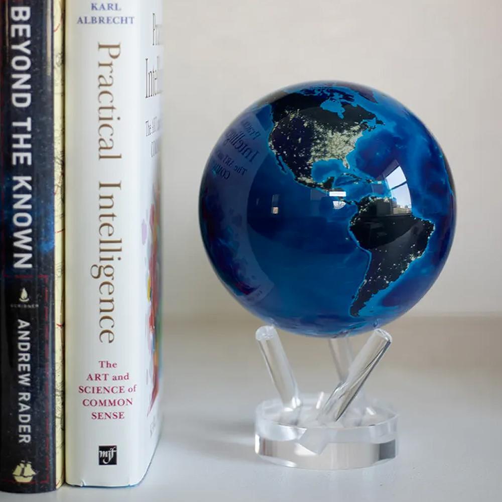 ВЪРТЯЩ СЕ ГЛОБУС MOVA  EARTH AT NIGHT GLOBE 11.5 СМ
