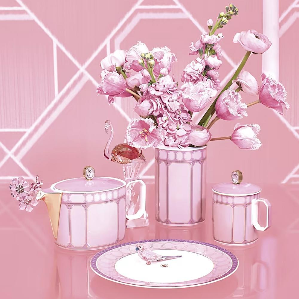 ПЛАТО 2 НИВА ROSENTHAL SWAROVSKI SIGNUM ROSE