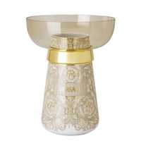 ВАЗА 38 СМ VERSACE BAROCCO BEIGE 2Ч