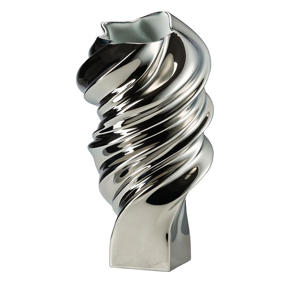 ВАЗА ROSENTHAL SQUALL PLATIN TITANISIERT 32 CM