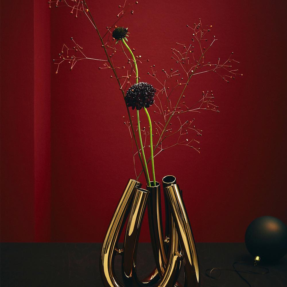 ВАЗА TRIU GOLD 22 CM ROSENTHAL
